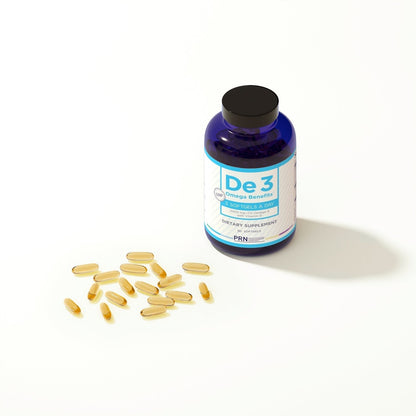 De3 Dry Eye Ultra Pure rTG Omega 3 – Support for Dry Eyes – 2400mg EPA & DHA – New & Improved Burpless Formula – 3 Capsules Per Day, 1-Month Supply (90 Softgels)